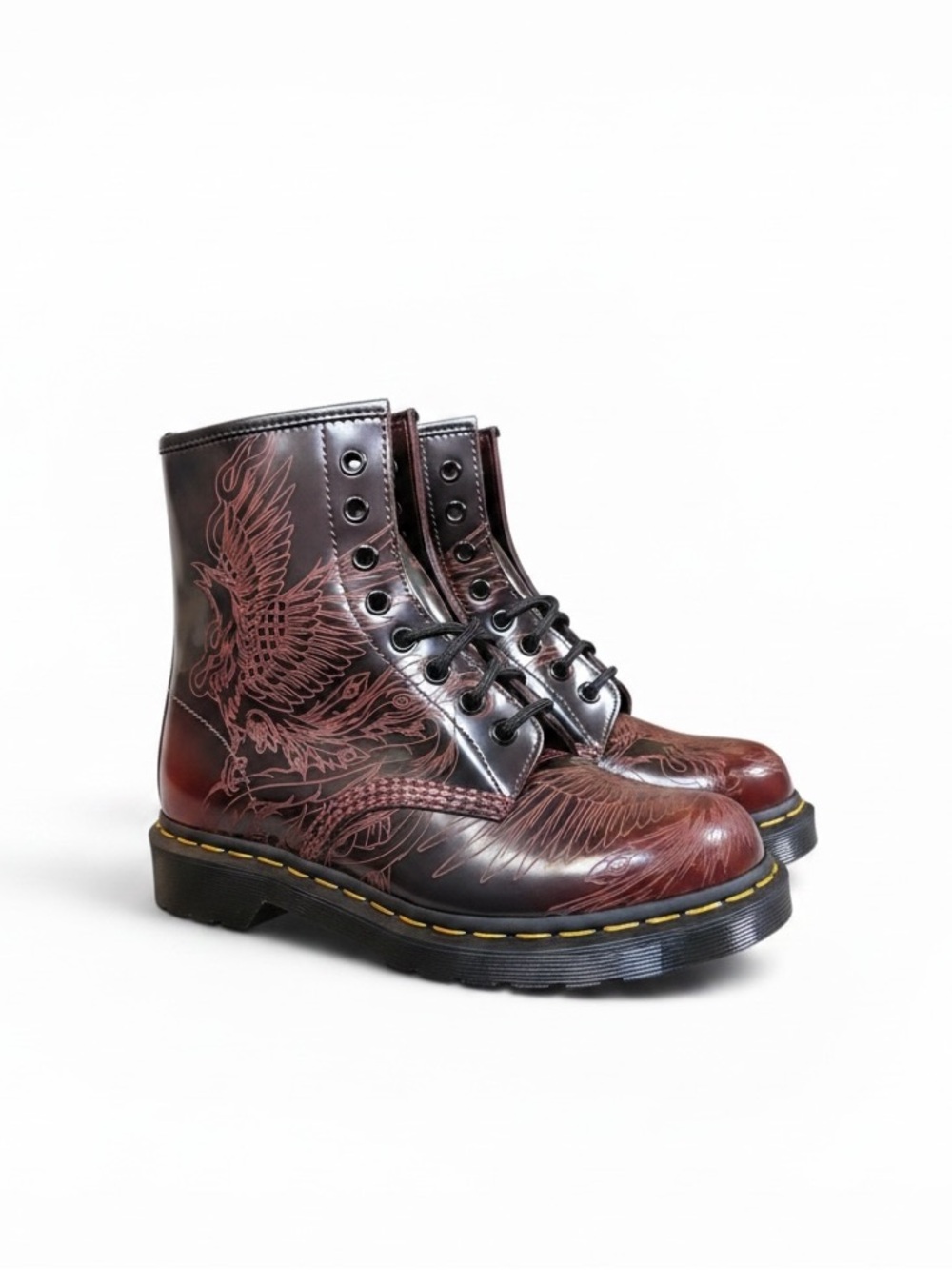 Dr. Martens 1460 Phoenix Cherry Red